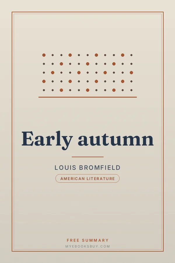 Cover of Early autumn