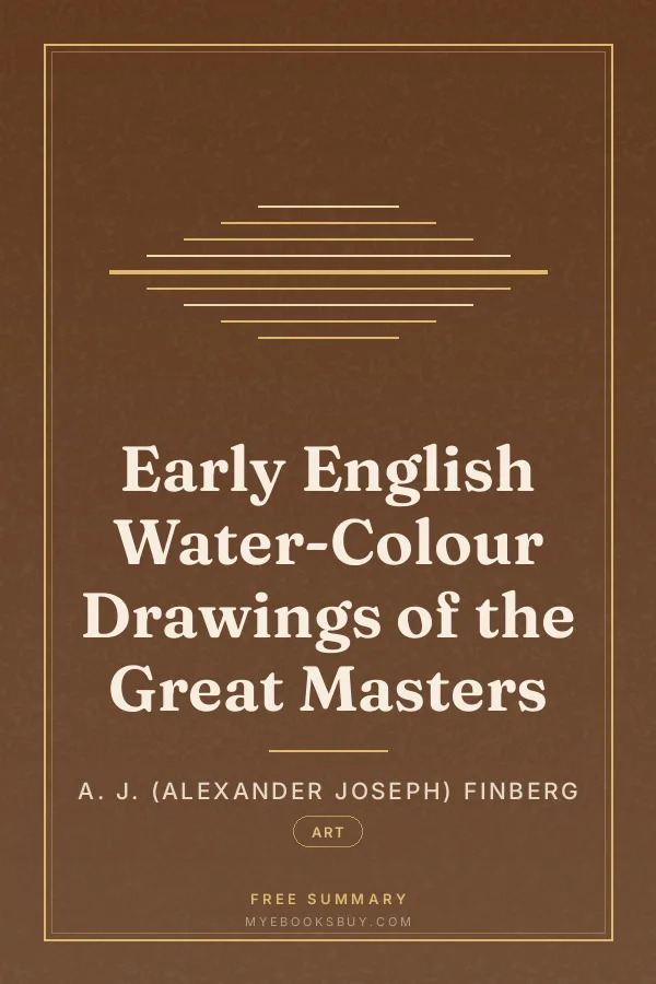 Cover of Early English Water-Colour Drawings of the Great Masters