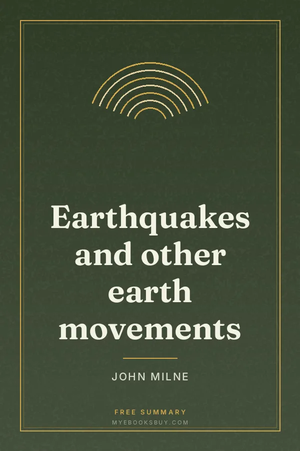 Cover of Earthquakes and other earth movements