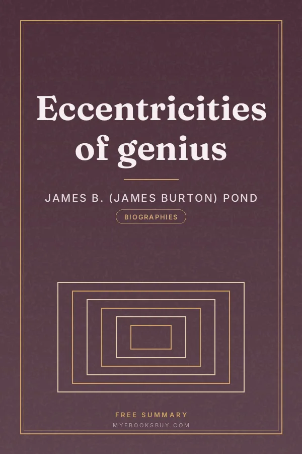 Cover of Eccentricities of genius