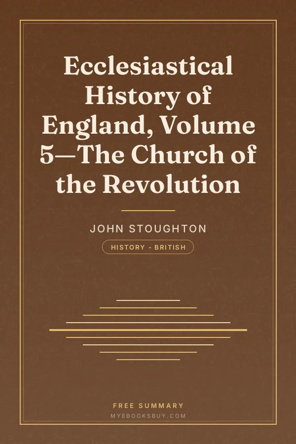 Cover of Ecclesiastical History of England, Volume 5—The Church of the Revolution
