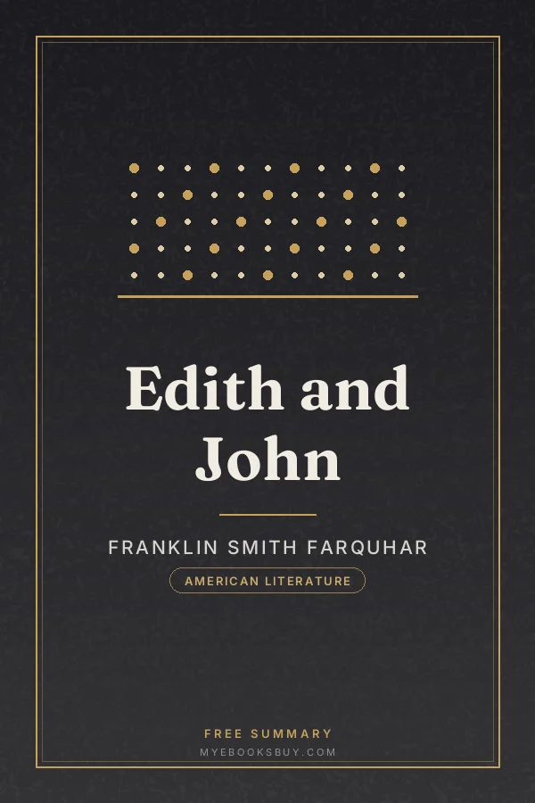 Cover of Edith and John