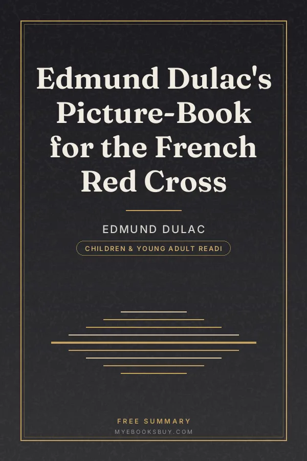 Cover of Edmund Dulac's Picture-Book for the French Red Cross