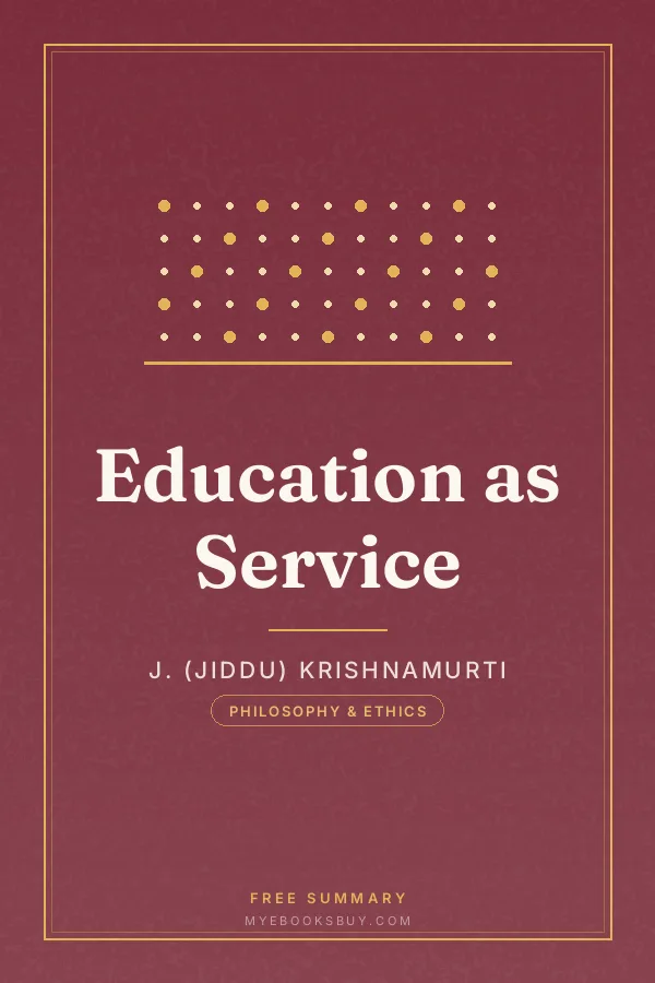 Cover of Education as Service