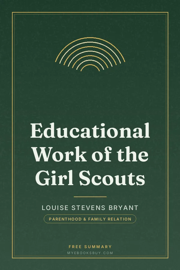 Cover of Educational Work of the Girl Scouts