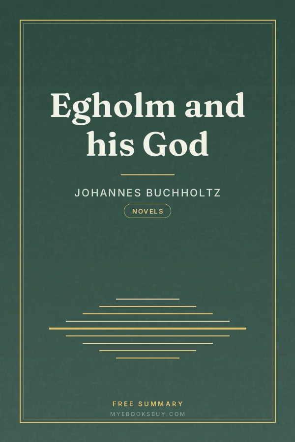 Cover of Egholm and his God