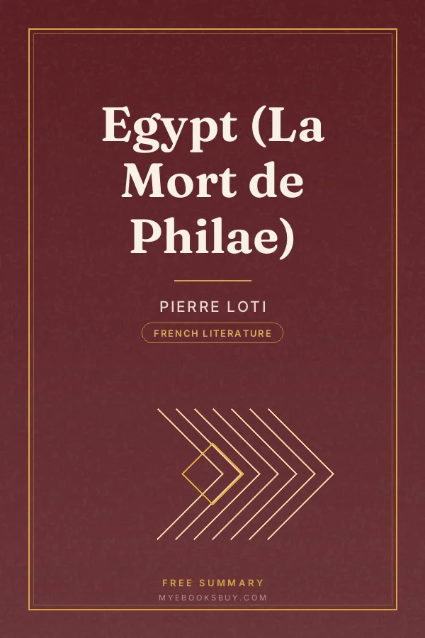 Cover of Egypt (La Mort de Philae)