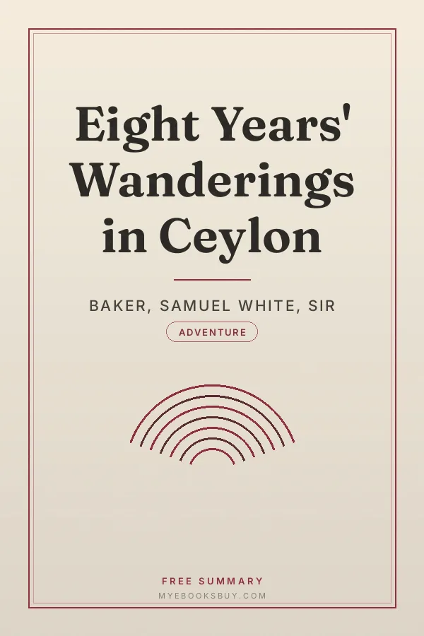 Cover of Eight Years' Wanderings in Ceylon