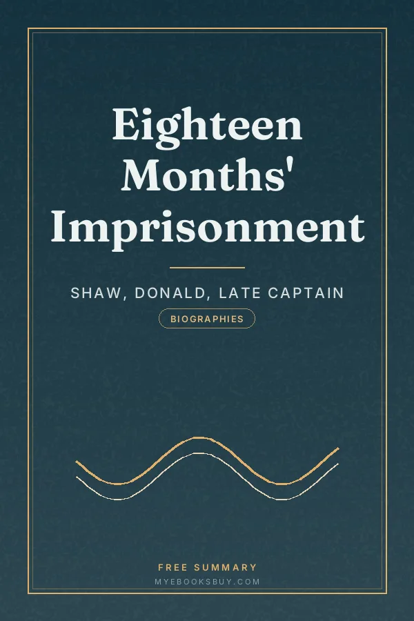 Cover of Eighteen Months' Imprisonment