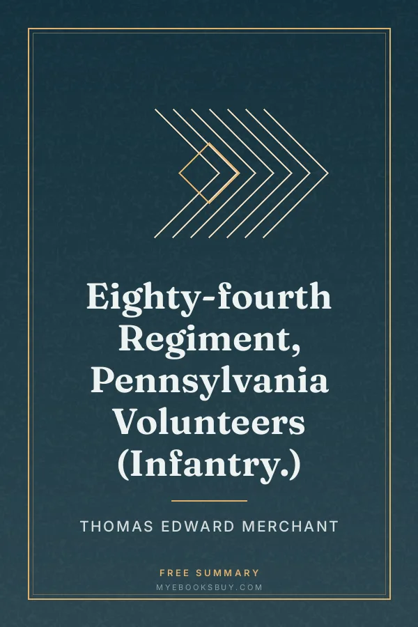 Cover of Eighty-fourth Regiment, Pennsylvania Volunteers (Infantry.)