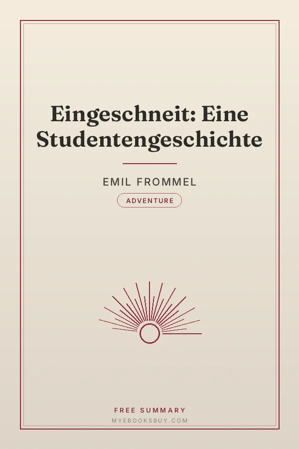 Cover of Eingeschneit: Eine Studentengeschichte
