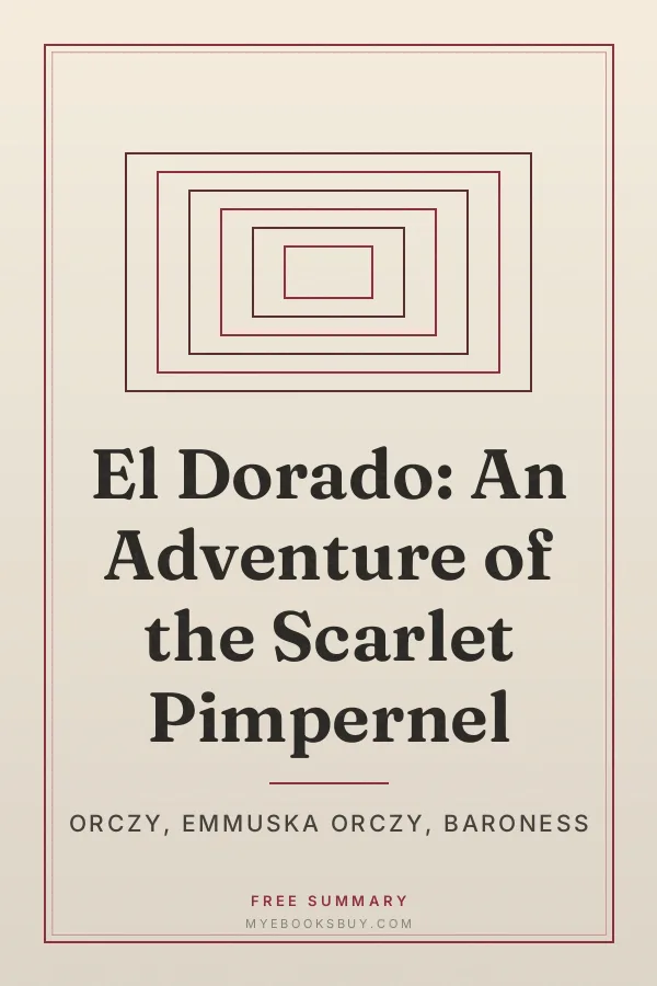 Cover of El Dorado: An Adventure of the Scarlet Pimpernel