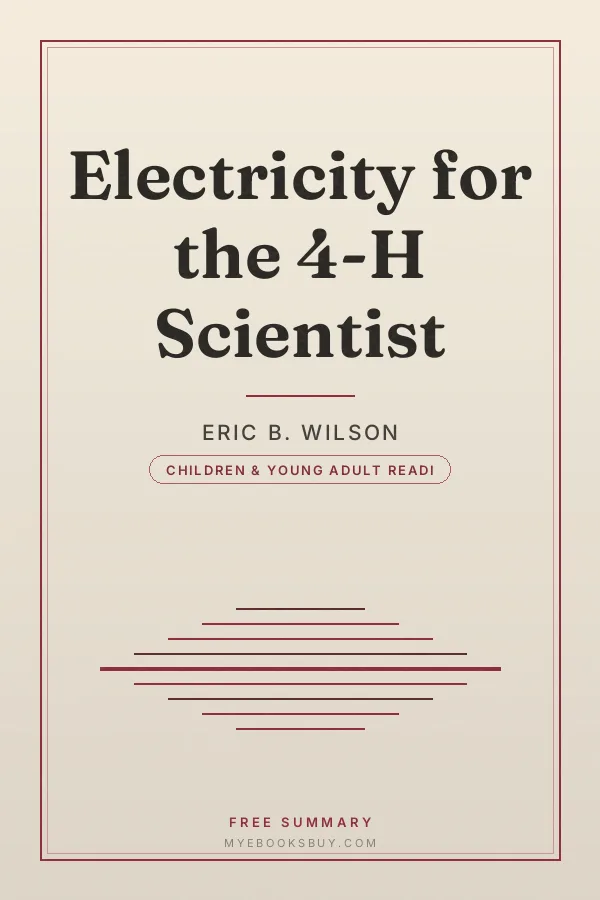 Cover of Electricity for the 4-H Scientist