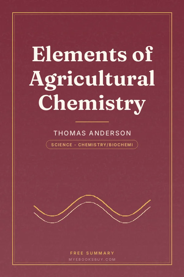 Cover of Elements of Agricultural Chemistry