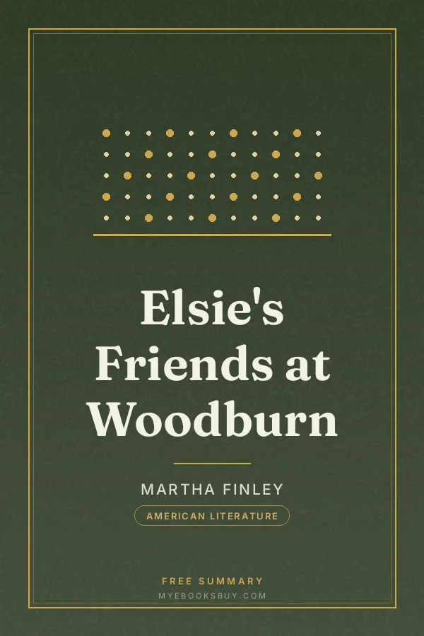 Cover of Elsie's Friends at Woodburn