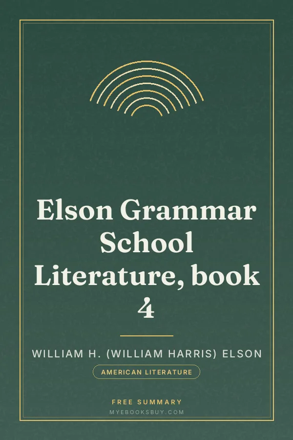 Cover of Elson Grammar School Literature, book 4
