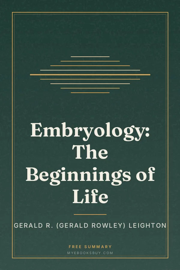 Cover of Embryology: The Beginnings of Life