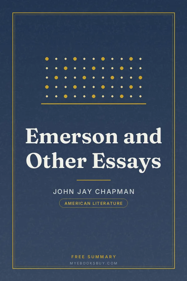 Cover of Emerson and Other Essays