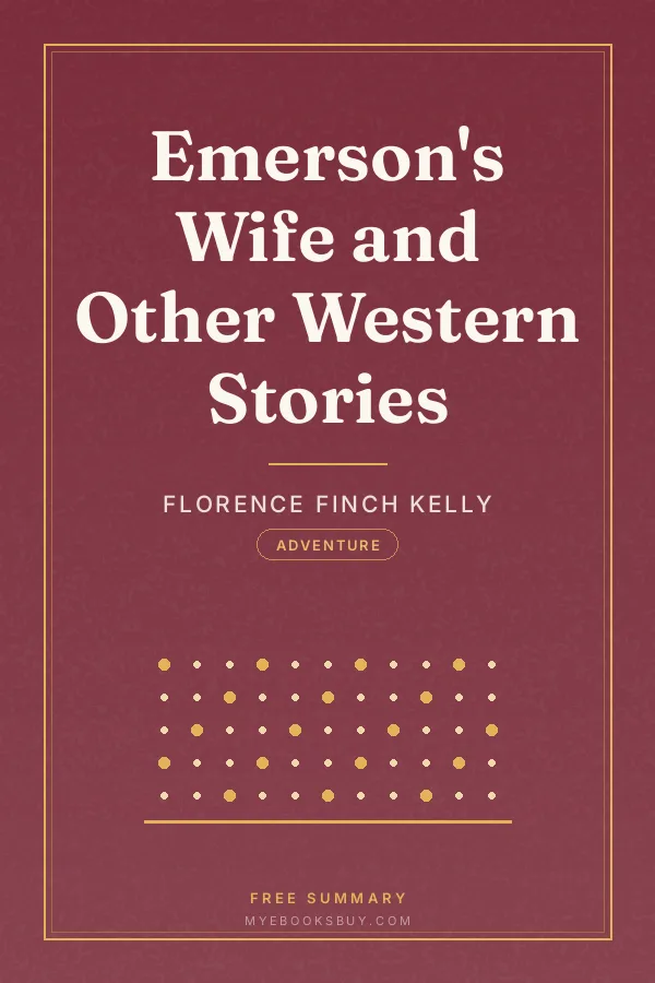 Cover of Emerson's Wife and Other Western Stories