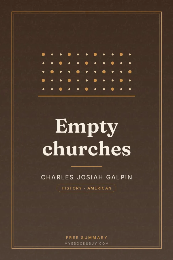 Cover of Empty churches