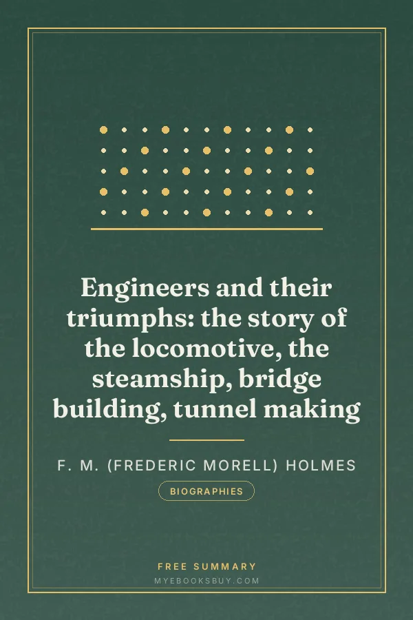 Cover of Engineers and their triumphs: the story of the locomotive, the steamship, bridge building, tunnel making