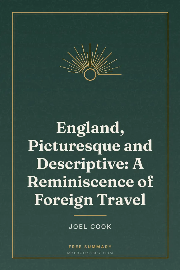 Cover of England, Picturesque and Descriptive: A Reminiscence of Foreign Travel