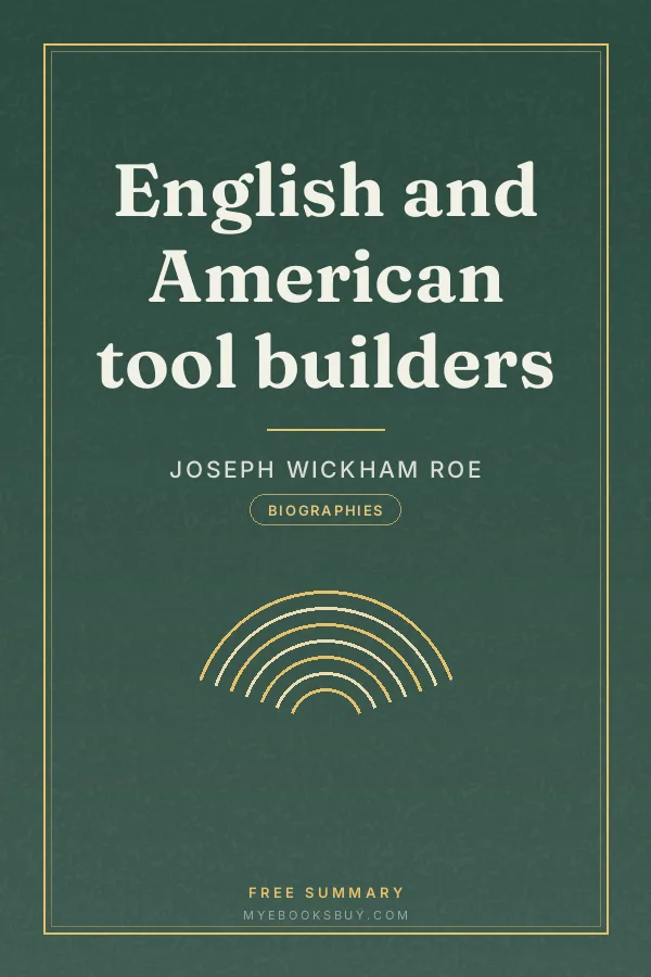 Cover of English and American tool builders
