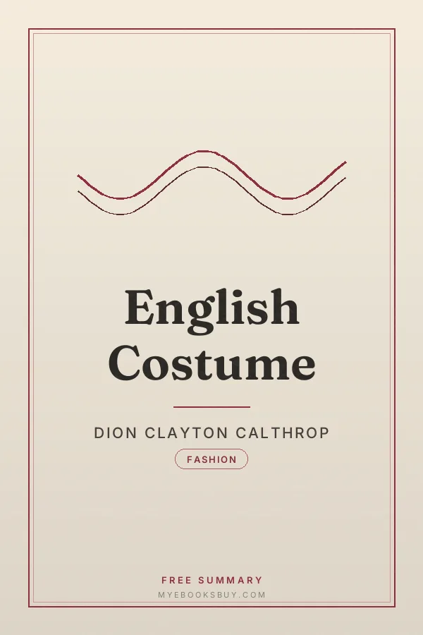 Cover of English Costume