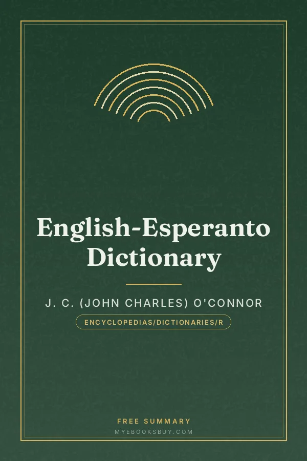 Cover of English-Esperanto Dictionary
