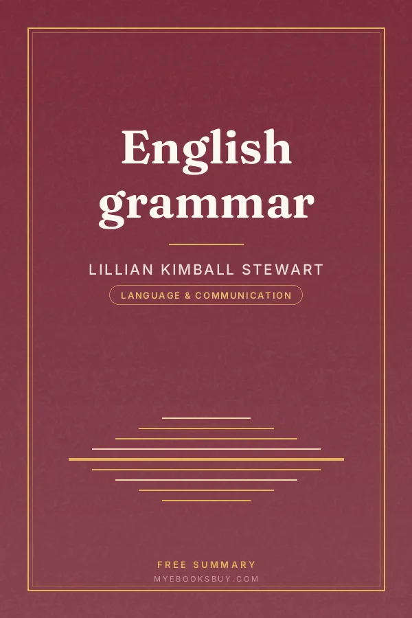 Cover of English grammar