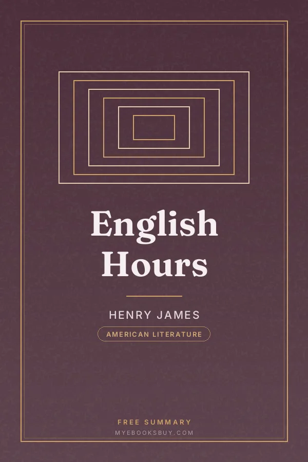 Cover of English Hours
