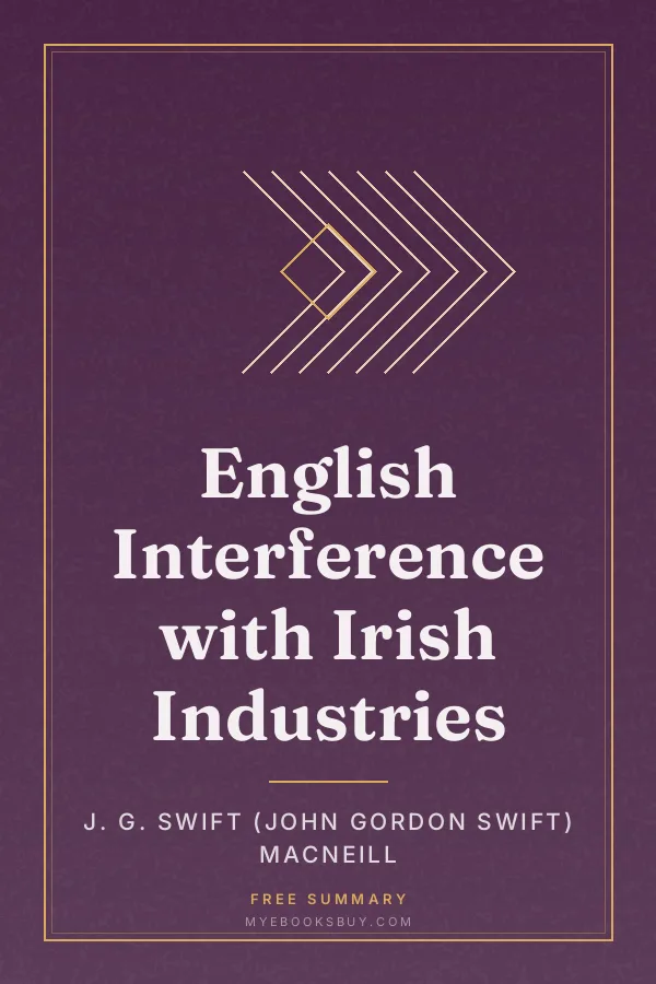 Cover of English Interference with Irish Industries