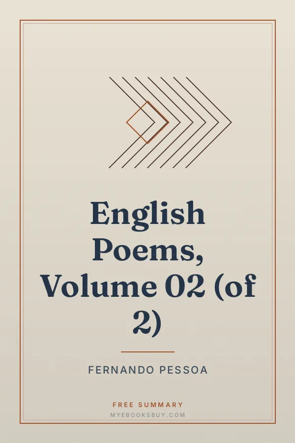 Cover of English Poems, Volume 02 (of 2)