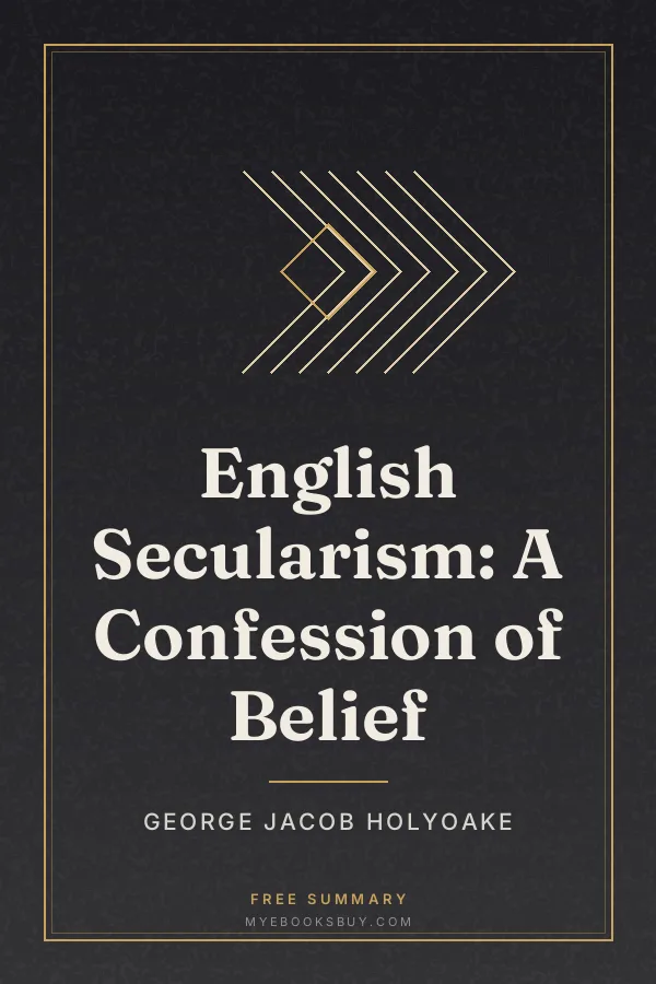 Cover of English Secularism: A Confession of Belief