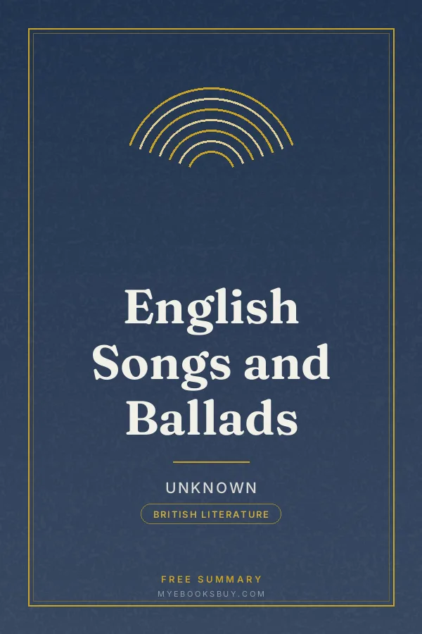 Cover of English Songs and Ballads