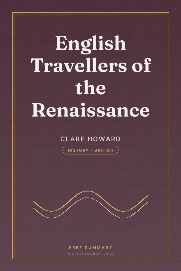 Cover of English Travellers of the Renaissance