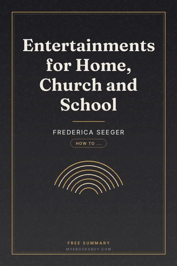 Cover of Entertainments for Home, Church and School