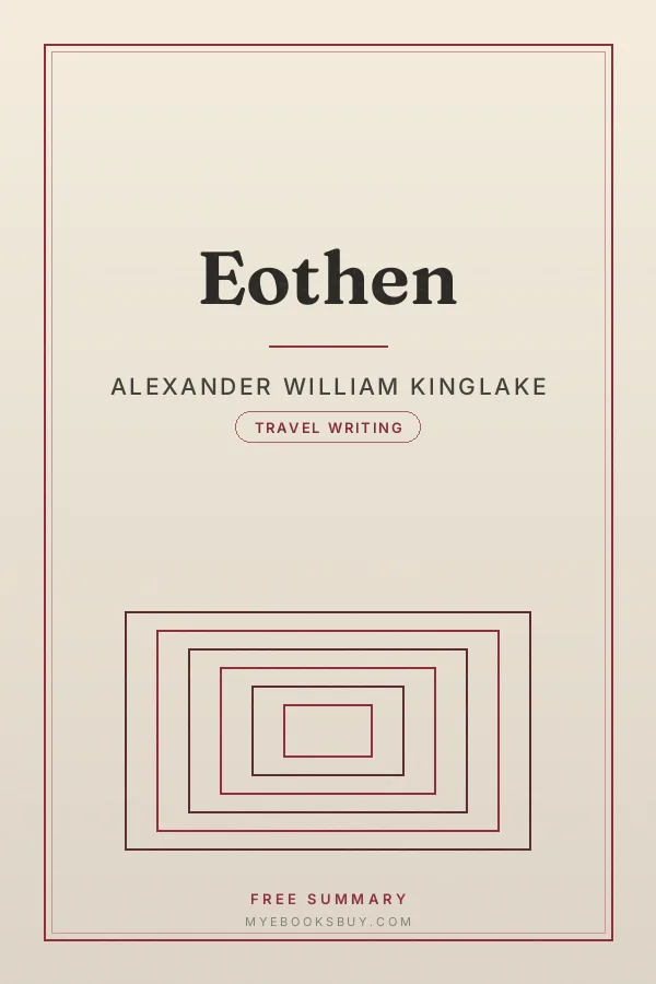 Cover of Eothen