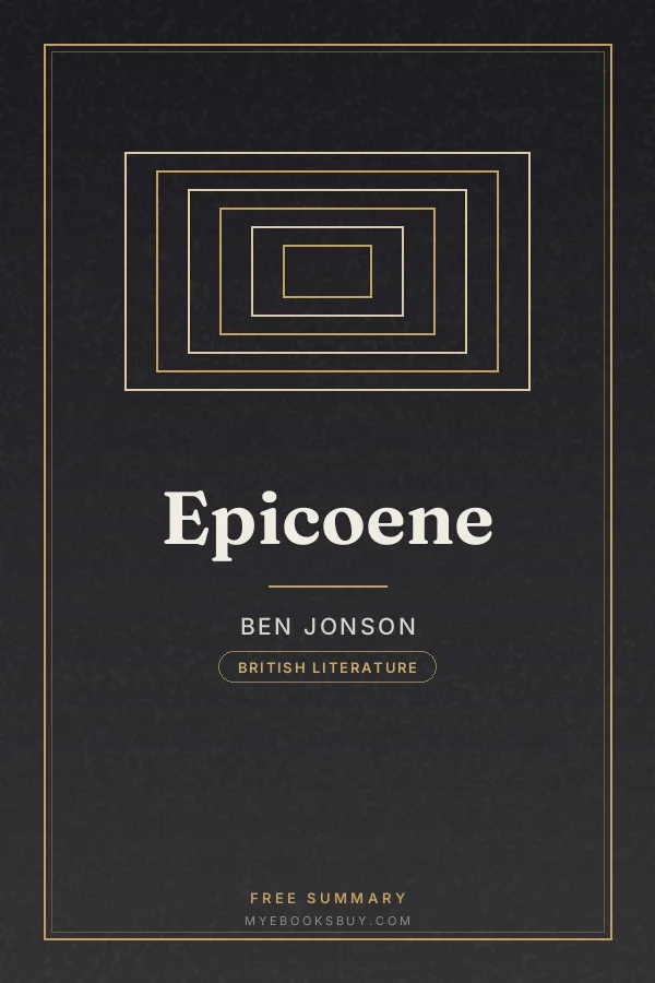 Cover of Epicoene