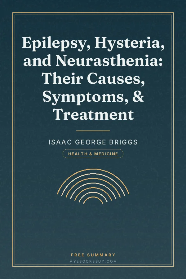 Cover of Epilepsy, Hysteria, and Neurasthenia: Their Causes, Symptoms, & Treatment