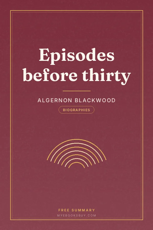 Cover of Episodes before thirty