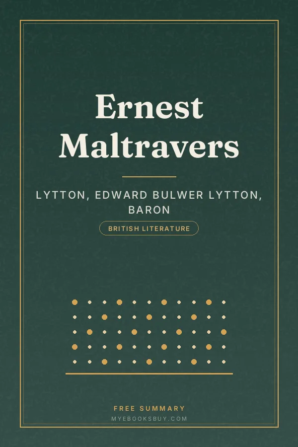 Cover of Ernest Maltravers