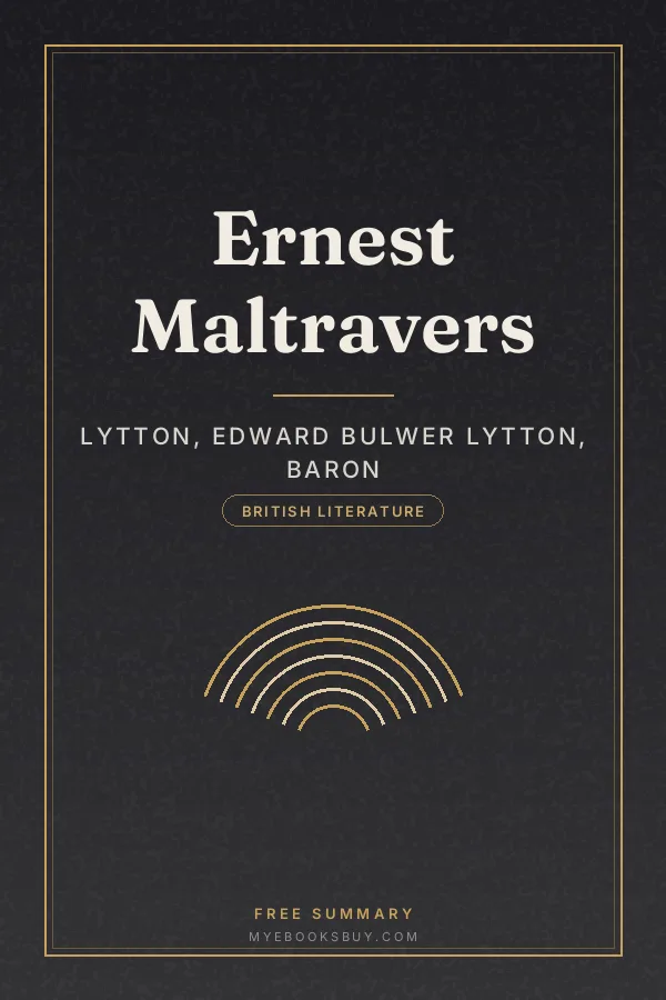 Cover of Ernest Maltravers