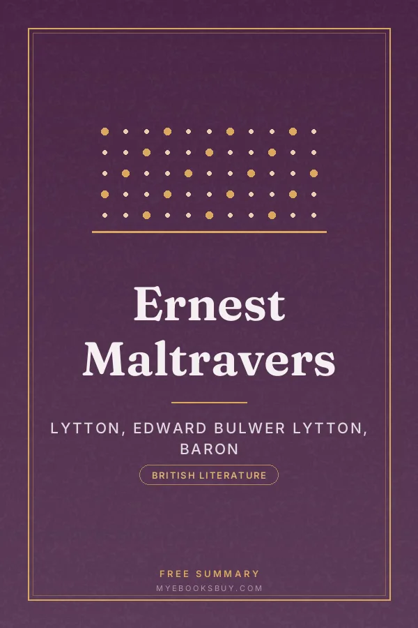 Cover of Ernest Maltravers