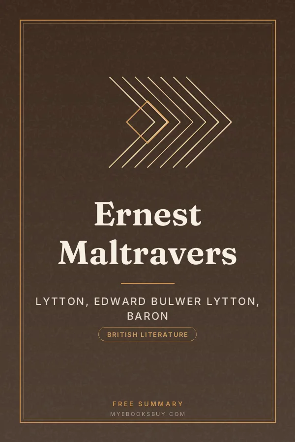 Cover of Ernest Maltravers