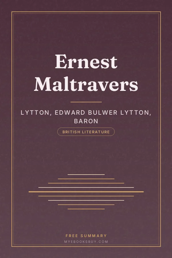 Cover of Ernest Maltravers