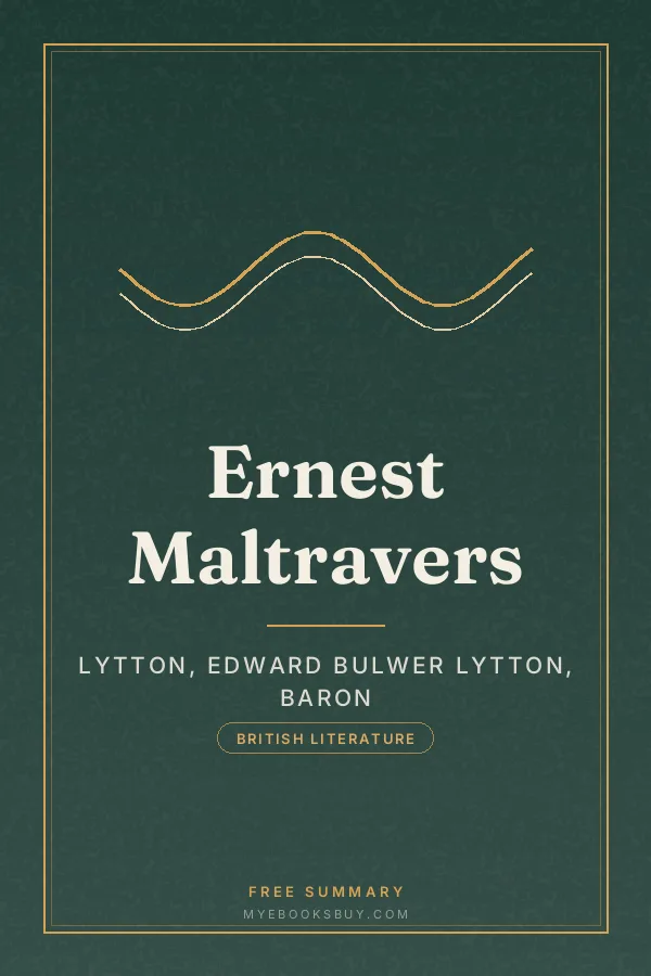 Cover of Ernest Maltravers