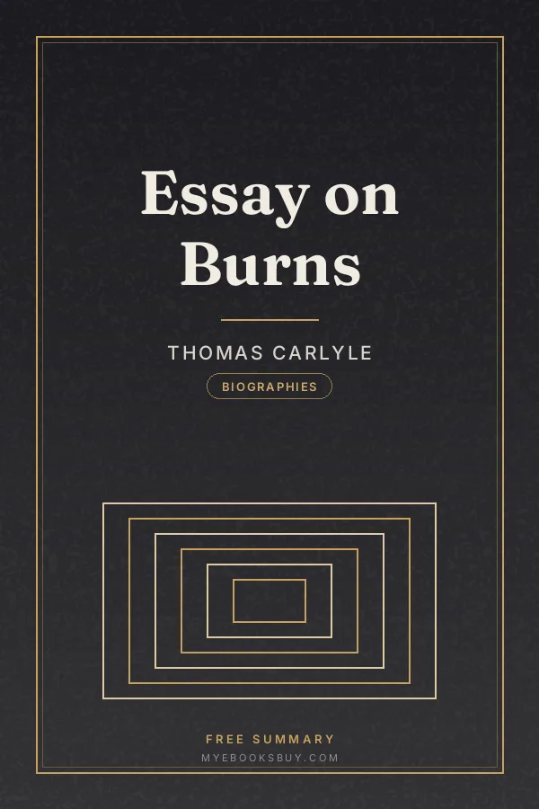 Cover of Essay on Burns