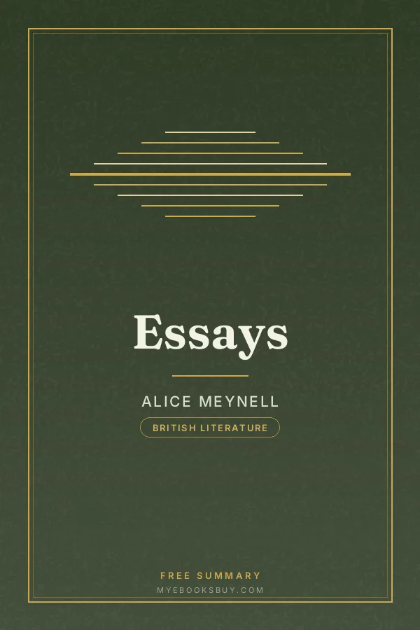 Cover of Essays