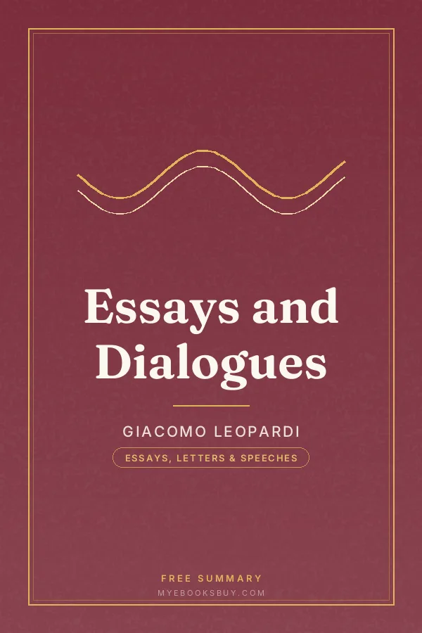 Cover of Essays and Dialogues